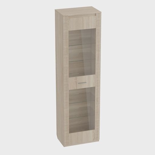 Витрина «Элана», дуб сонома